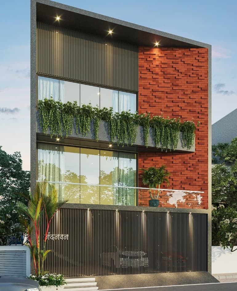 Proposed G+3 residential unit for yogesh bhai patel