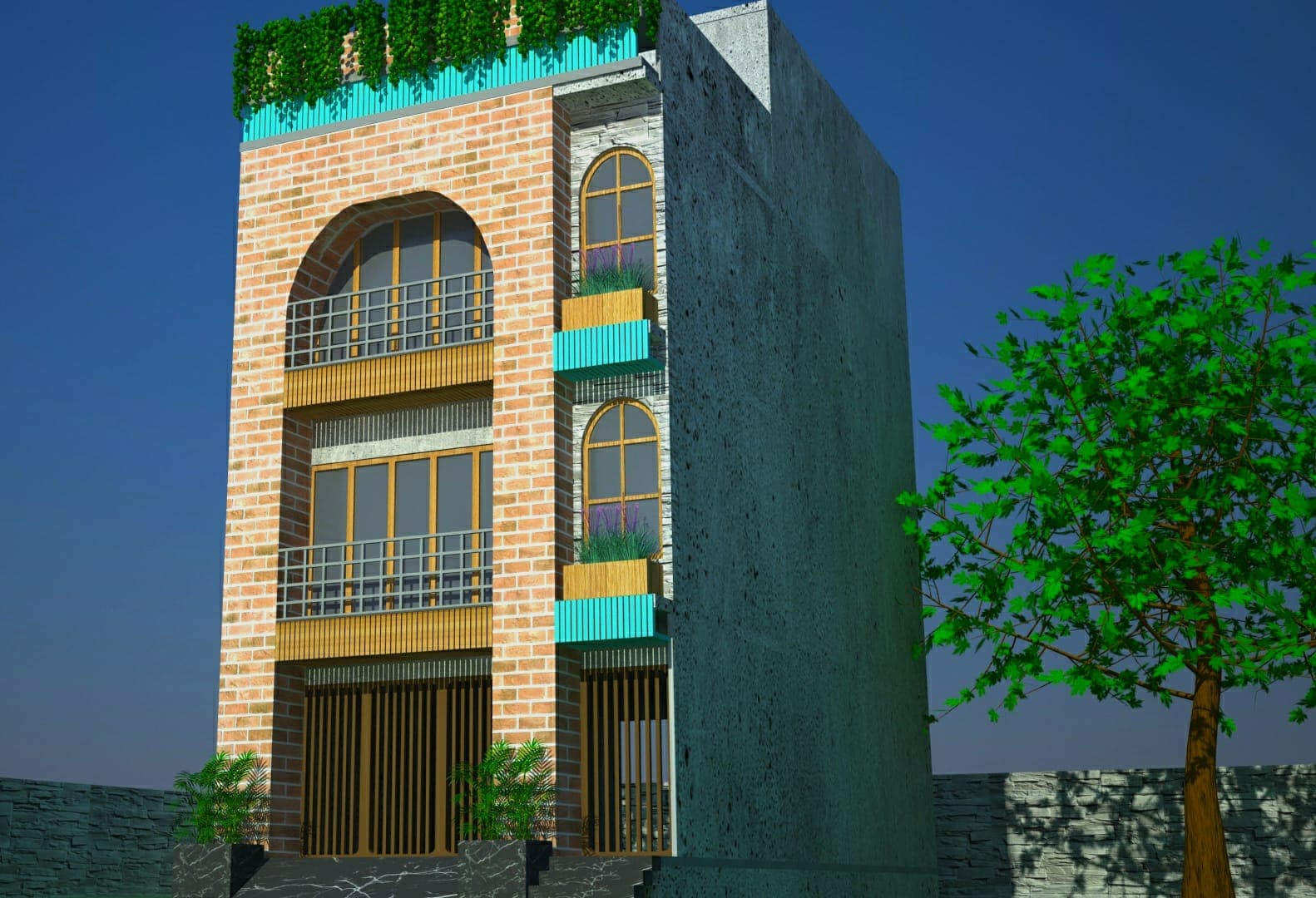 G+3 Residential Unit with Design Core