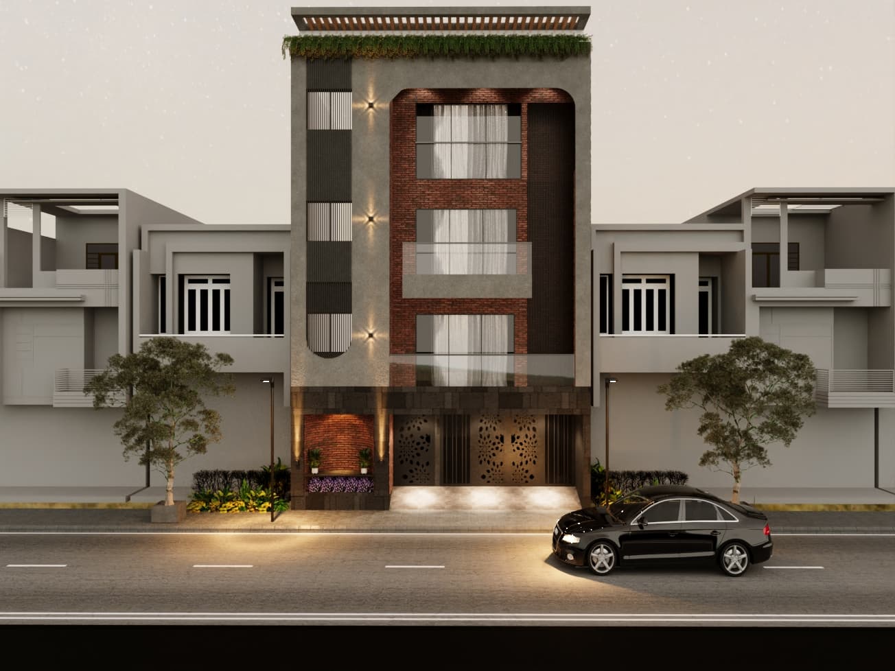 Residential Unit at Marvel Bunglows - Vesu, Surat (G+2.5)