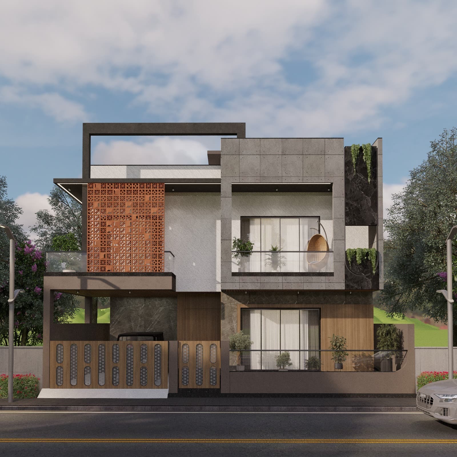 G+2 Residential Unit with Vertex Design Studio - Ankleshwar